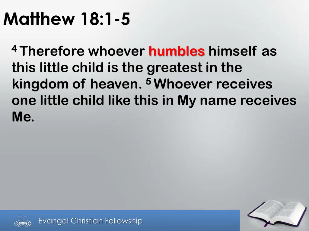 matthew 18 1 5 1
