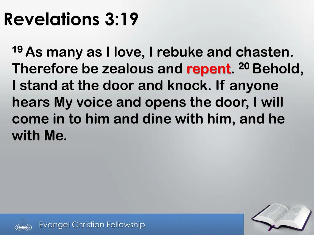 revelations 3 19