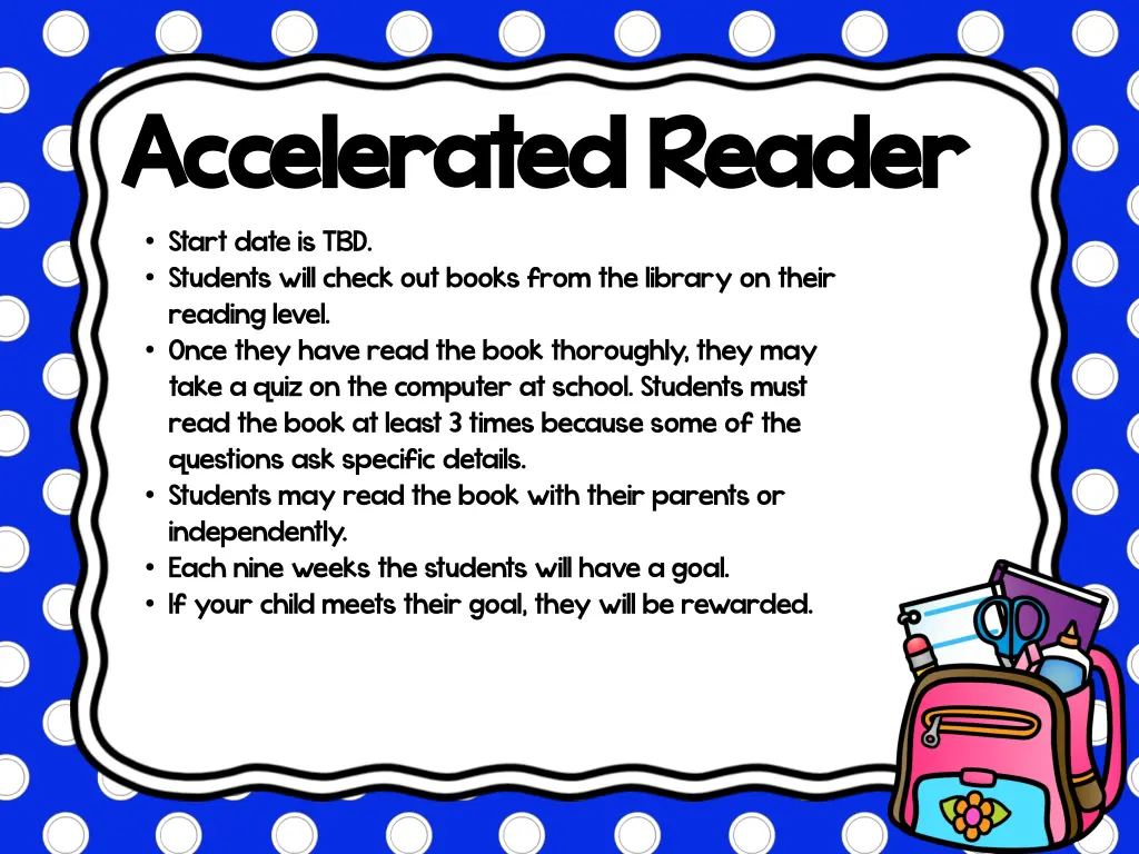 accelerated reader accelerated reader start date
