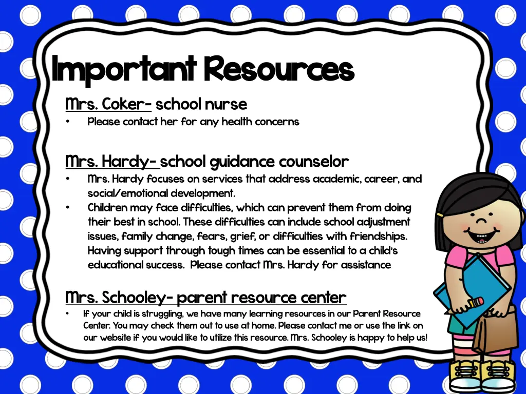 important resources important resources mrs coker