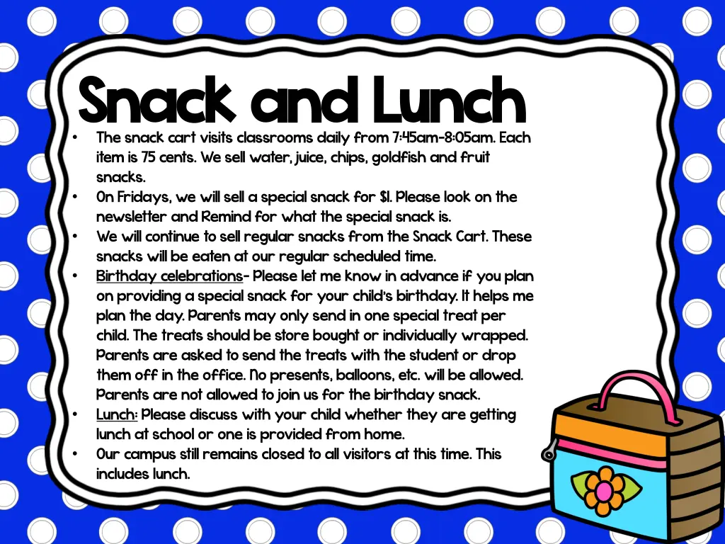 snack and lunch snack and lunch the snack cart