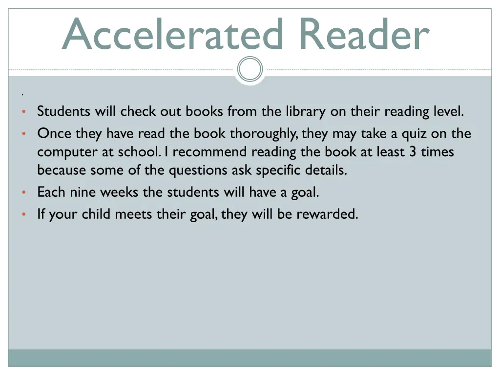 accelerated reader