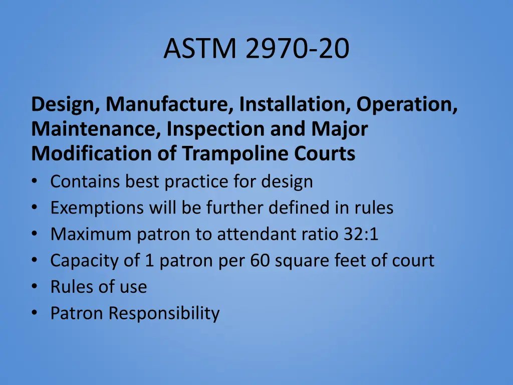 astm 2970 20
