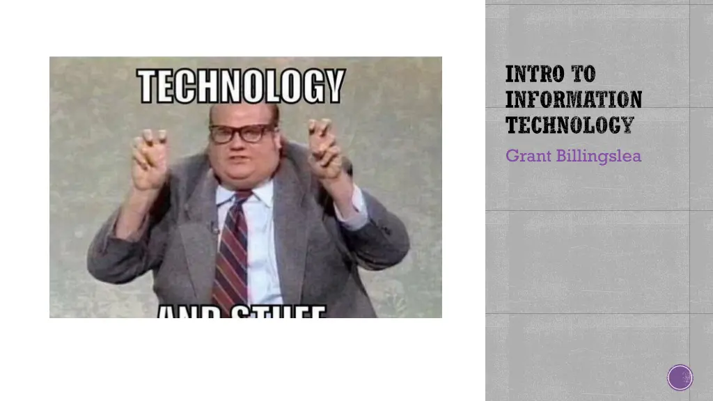 intro to information technology grant billingslea