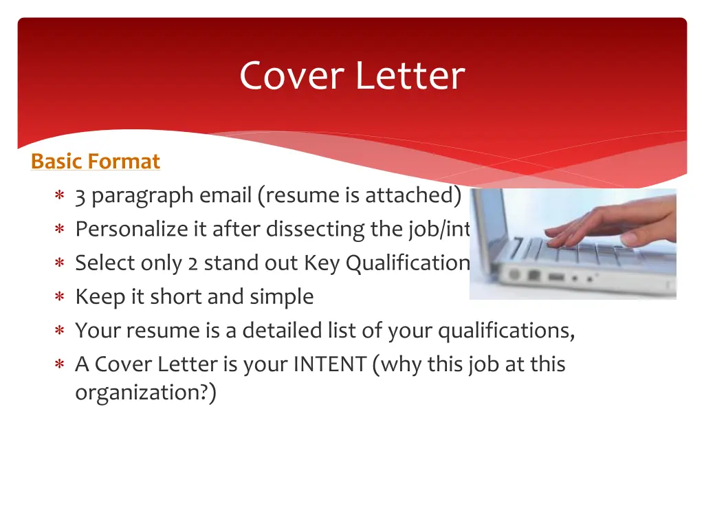 cover letter