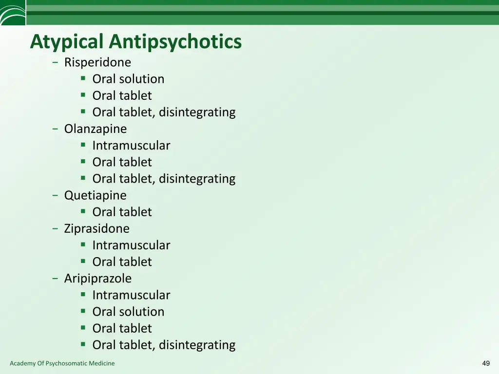 atypical antipsychotics risperidone oral solution