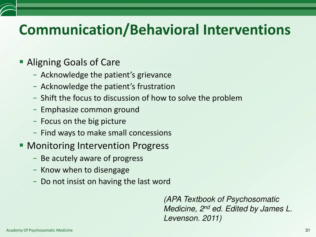 communication behavioral interventions 1