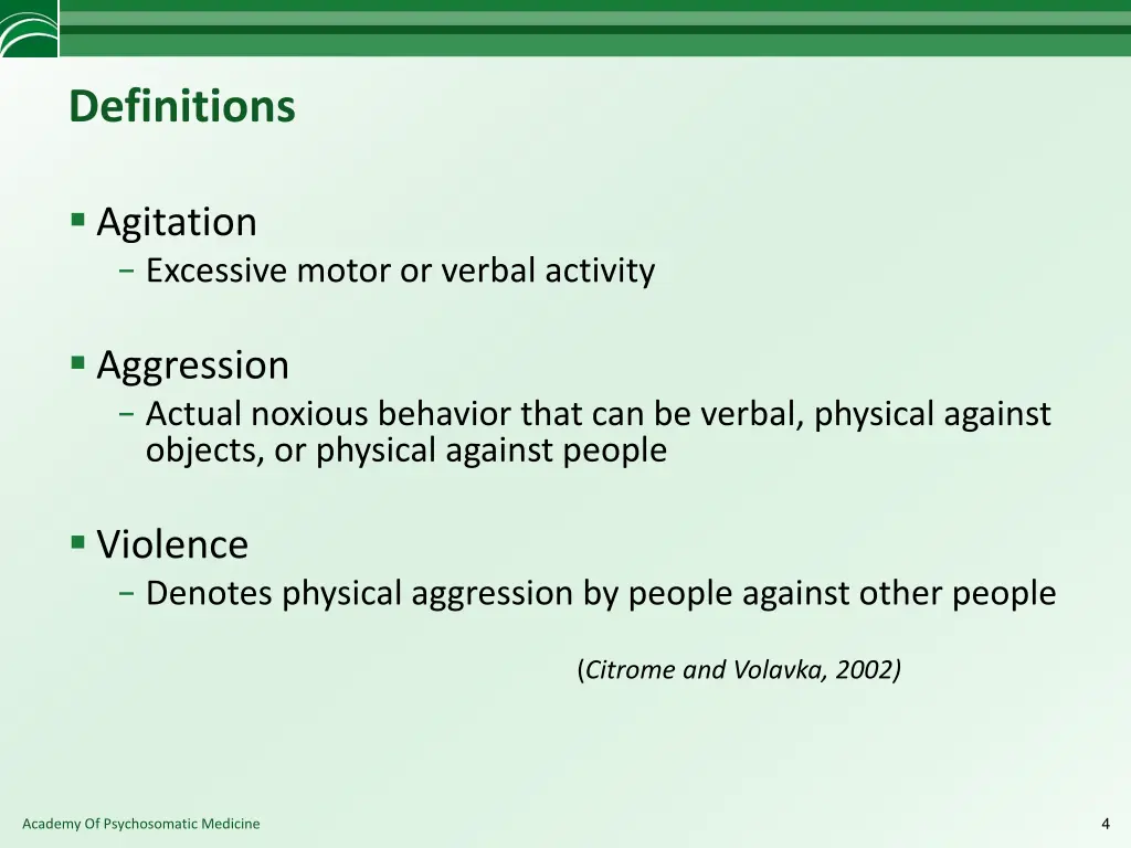 definitions