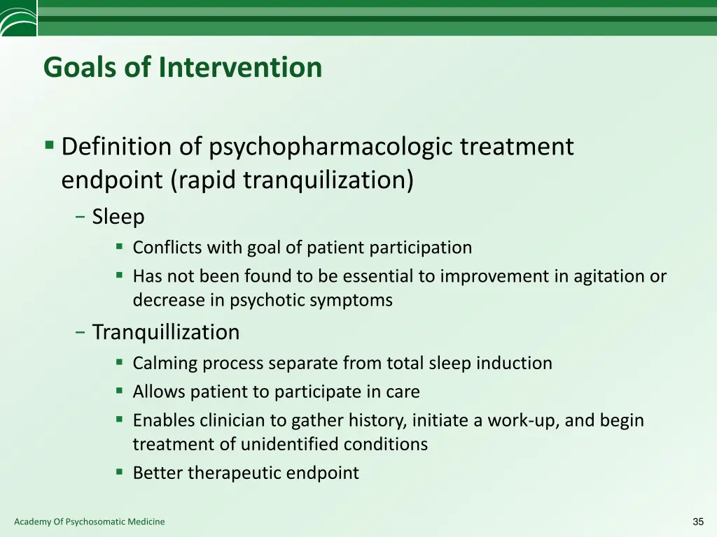 goals of intervention 1