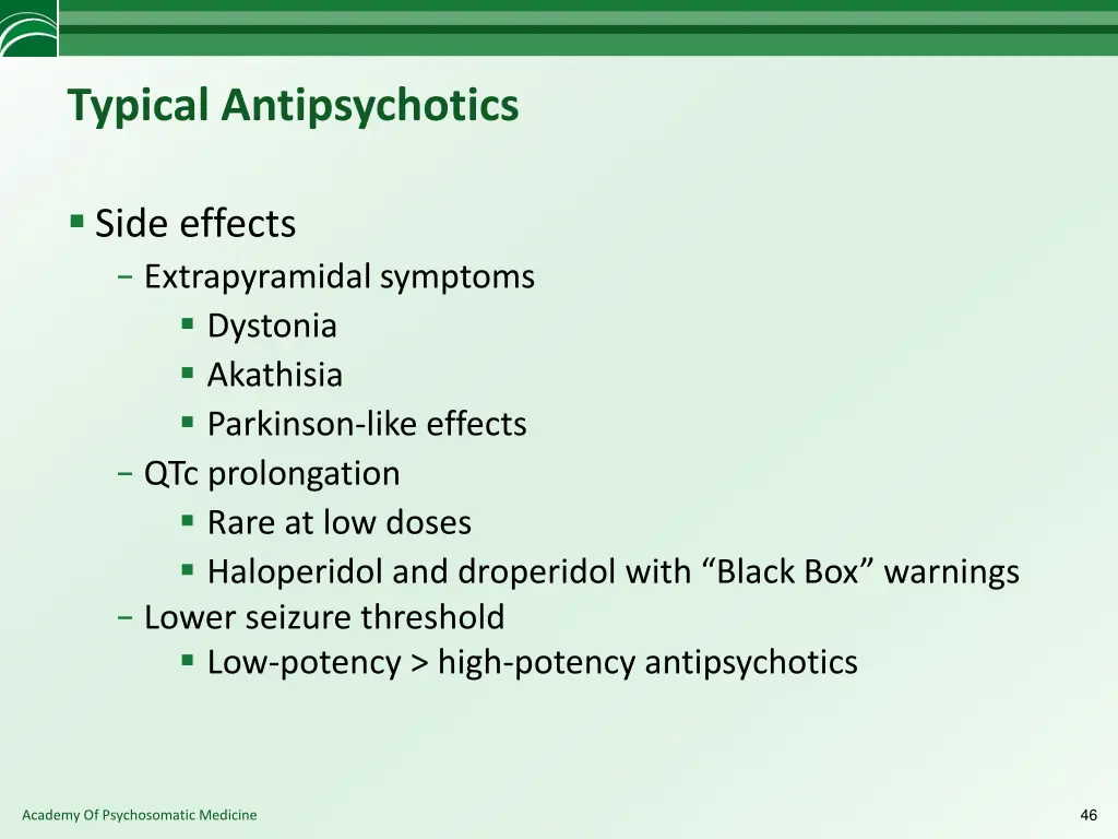 typical antipsychotics 1
