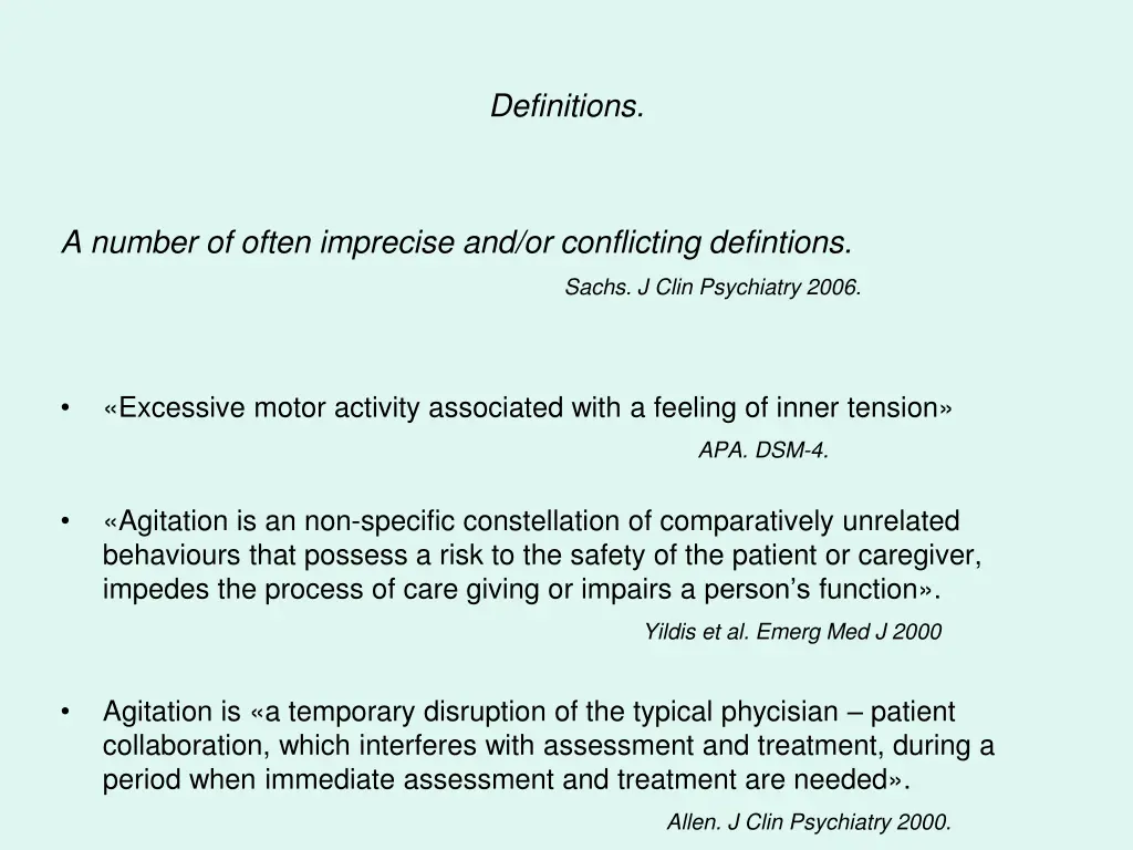 definitions