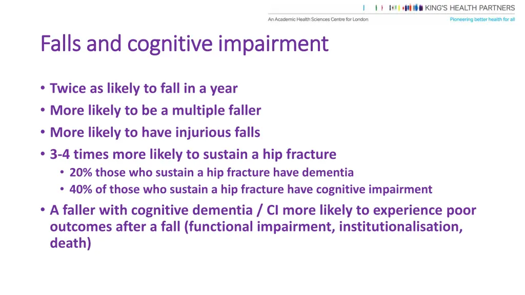 falls and cognitive impairment falls 1