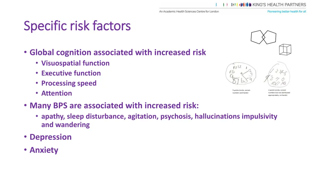 specific risk factors specific risk factors