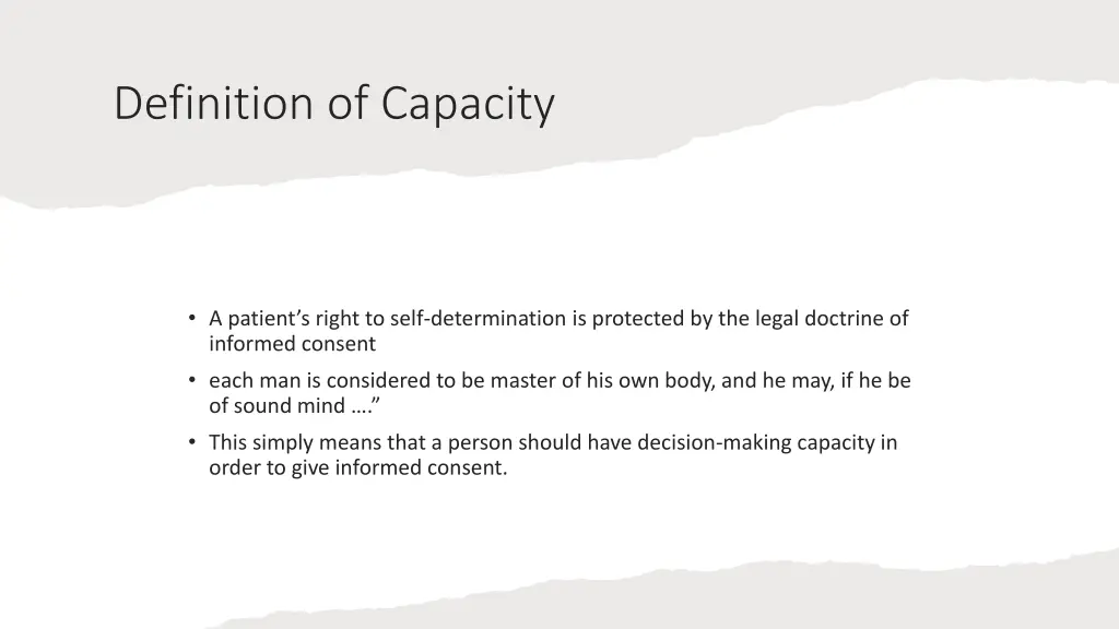 definition of capacity