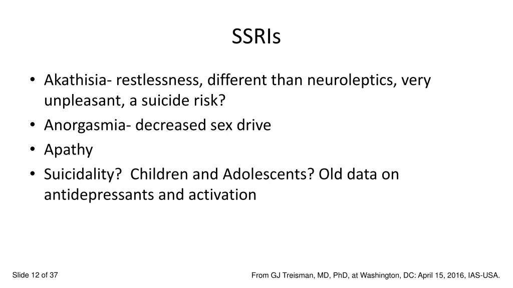ssris