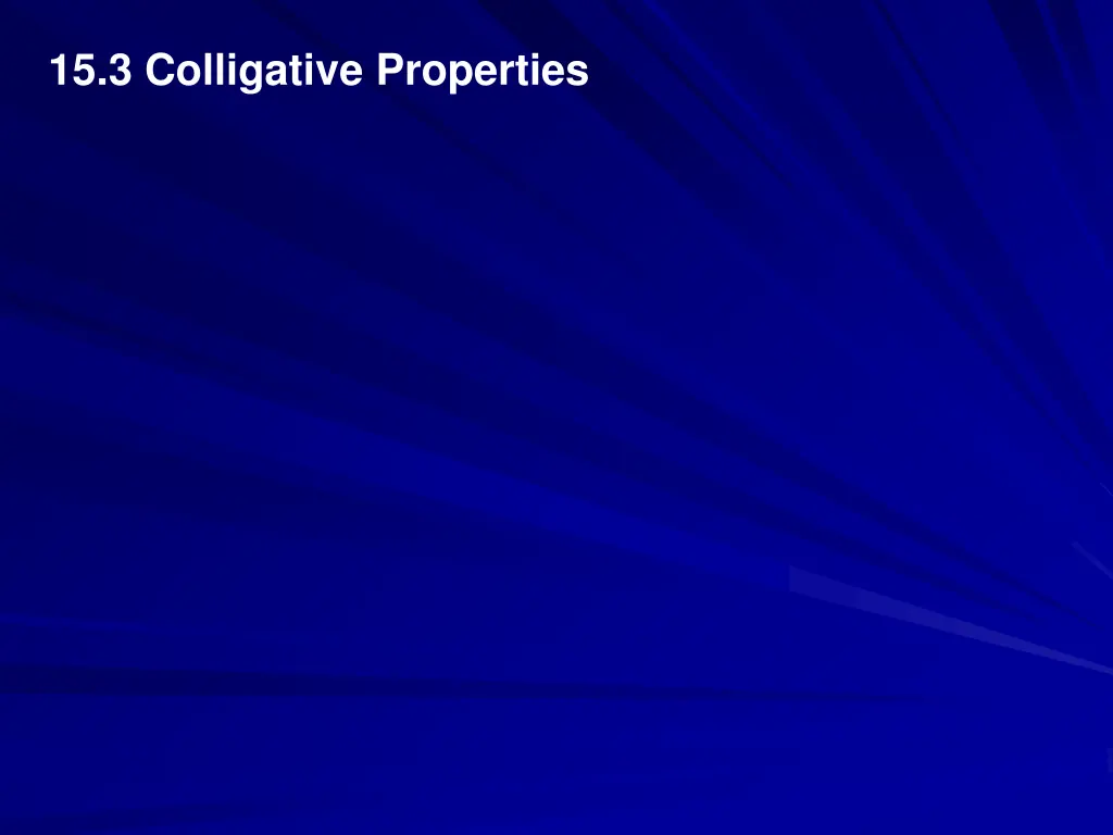15 3 colligative properties
