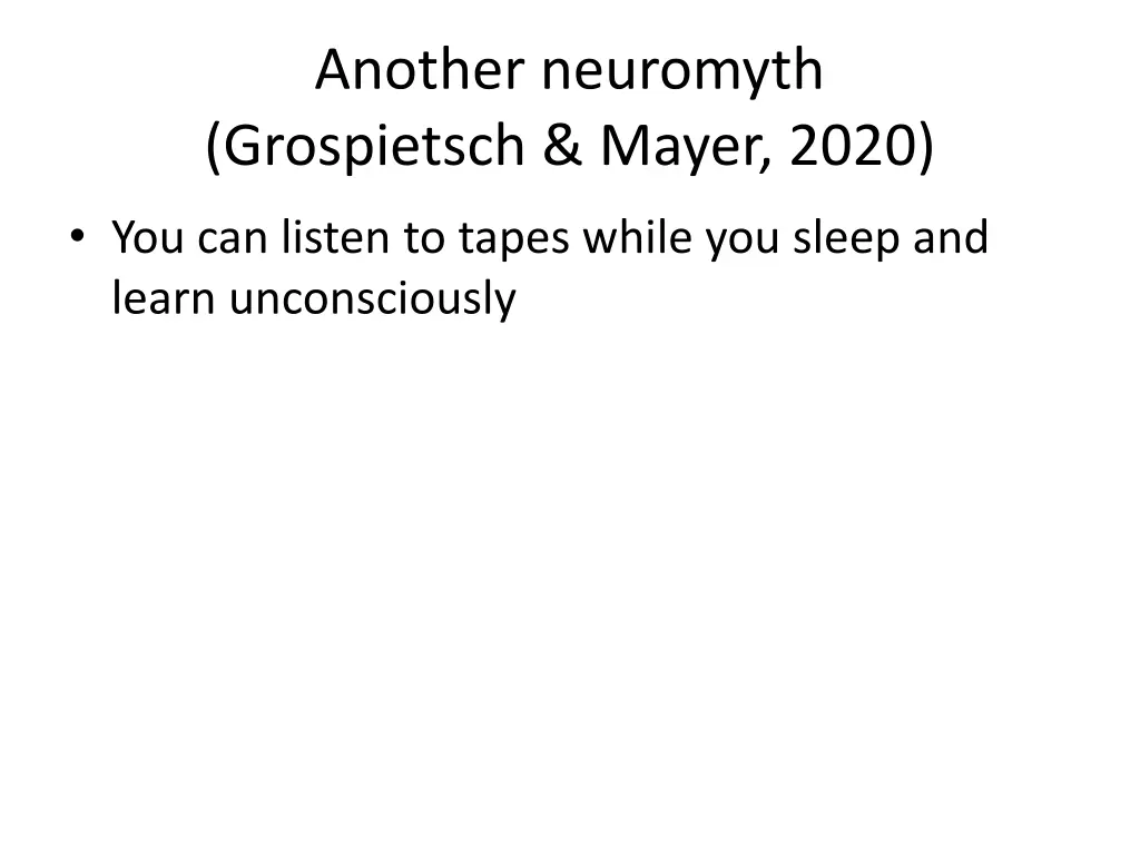 another neuromyth grospietsch mayer 2020 1