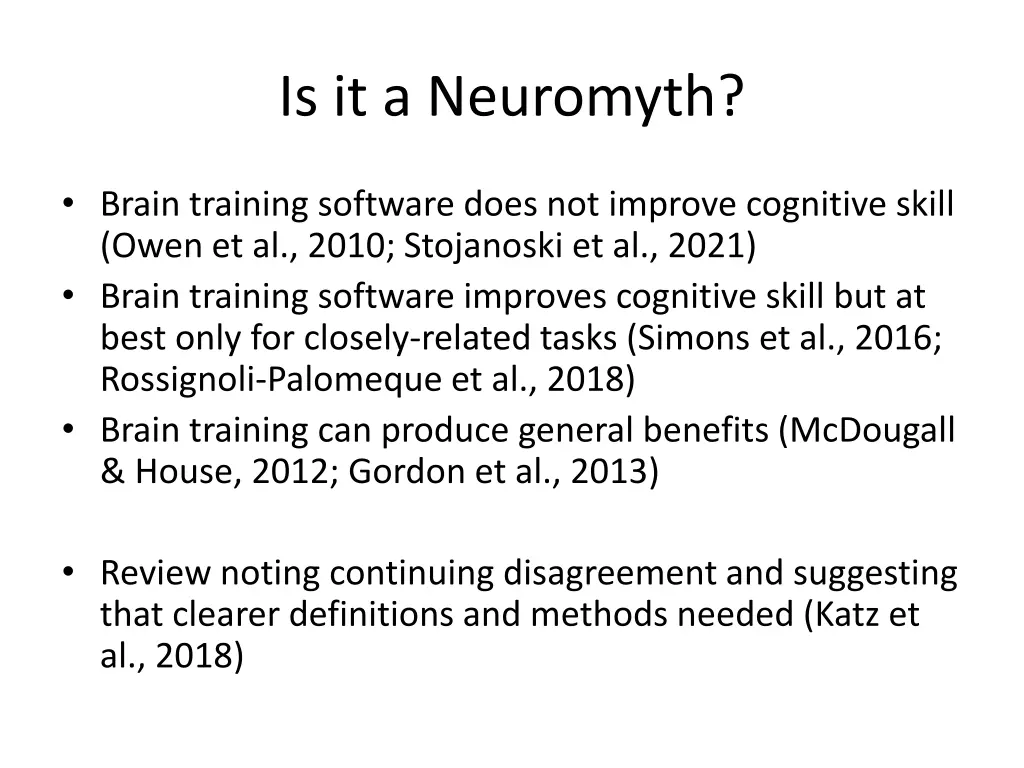 is it a neuromyth