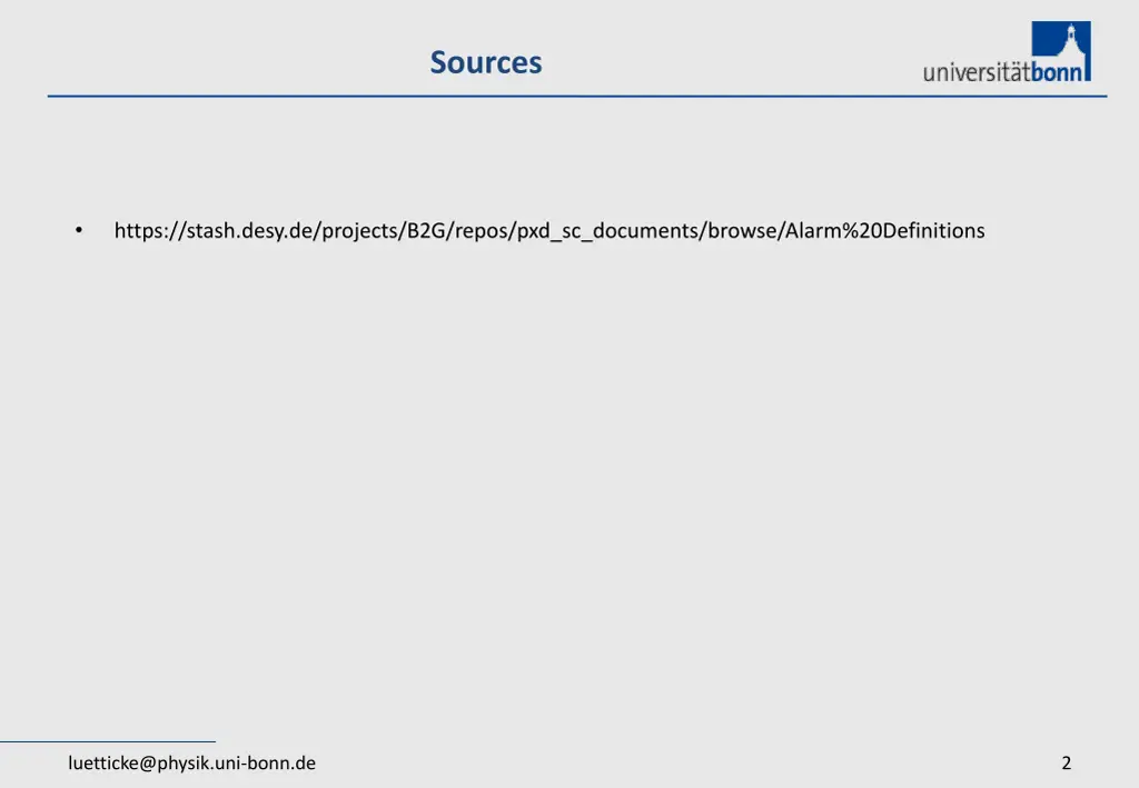 sources