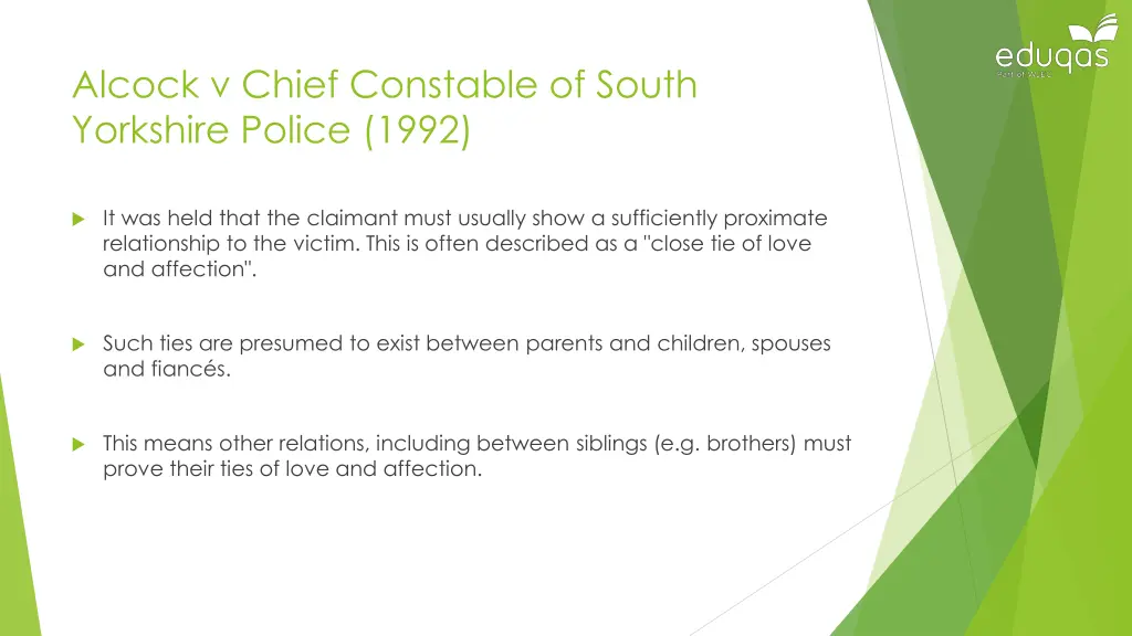 alcock v chief constable of south yorkshire 2