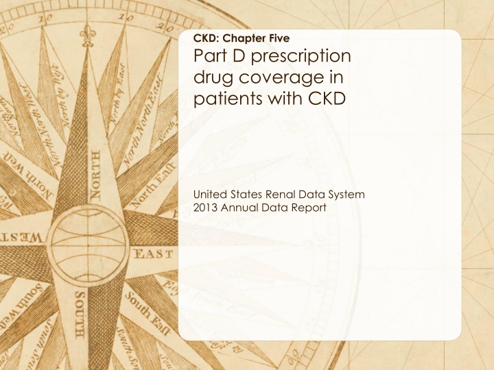 ckd chapter five part d prescription drug
