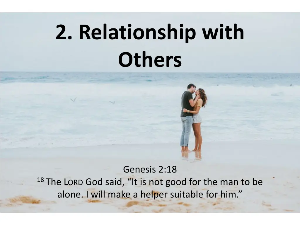 2 relationship with others