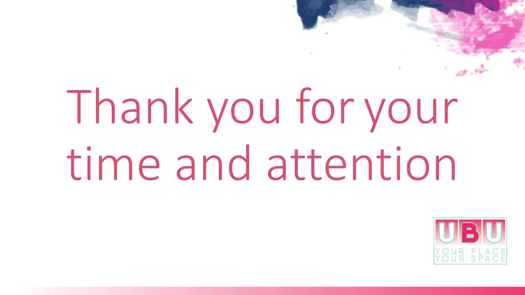 thank you for your time and attention