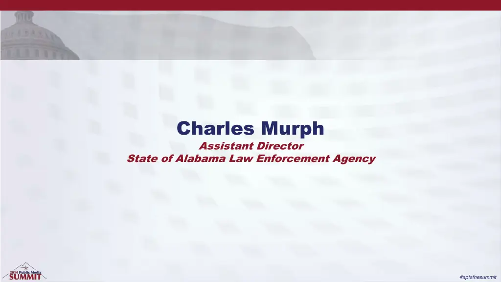 charles murph assistant director state of alabama