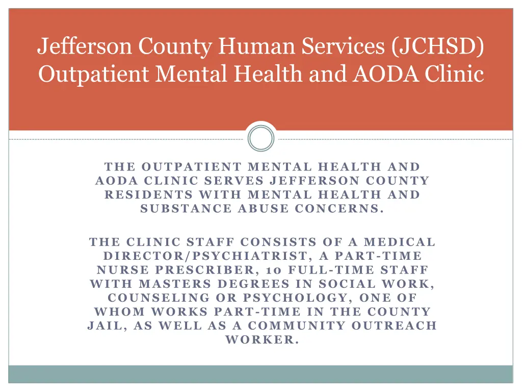jefferson county human services jchsd outpatient