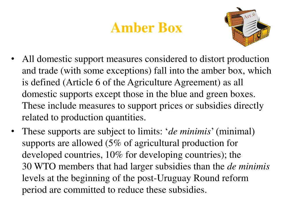 amber box