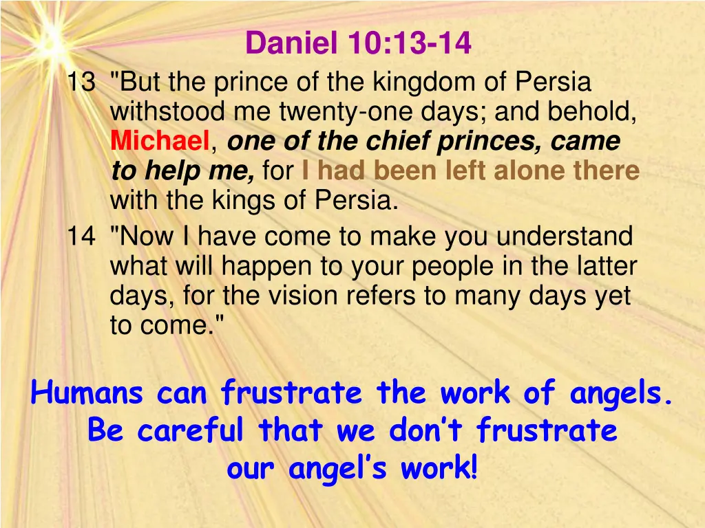 daniel 10 13 14