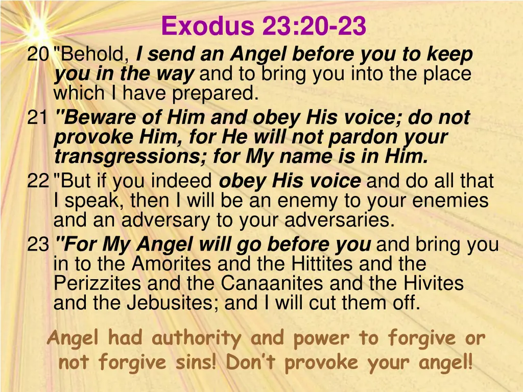 exodus 23 20 23