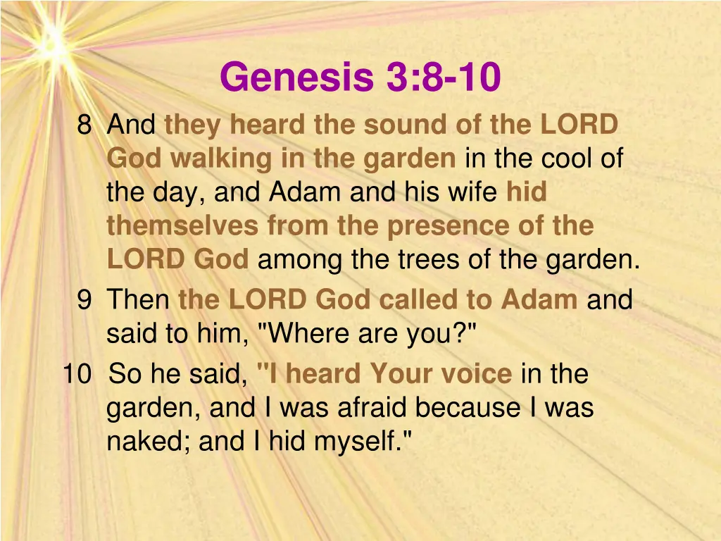 genesis 3 8 10