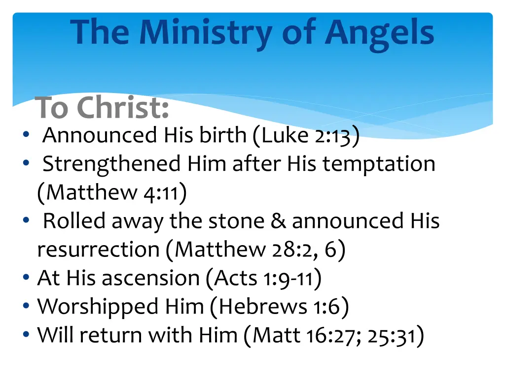 the ministry of angels 1