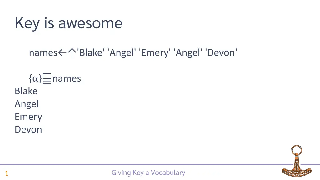 key is awesome