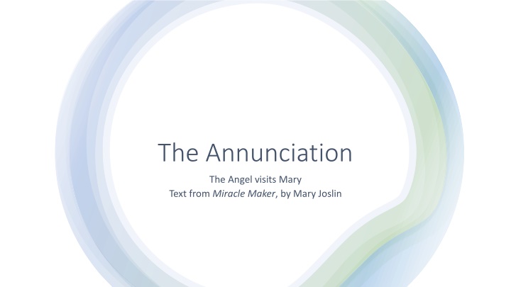 the annunciation