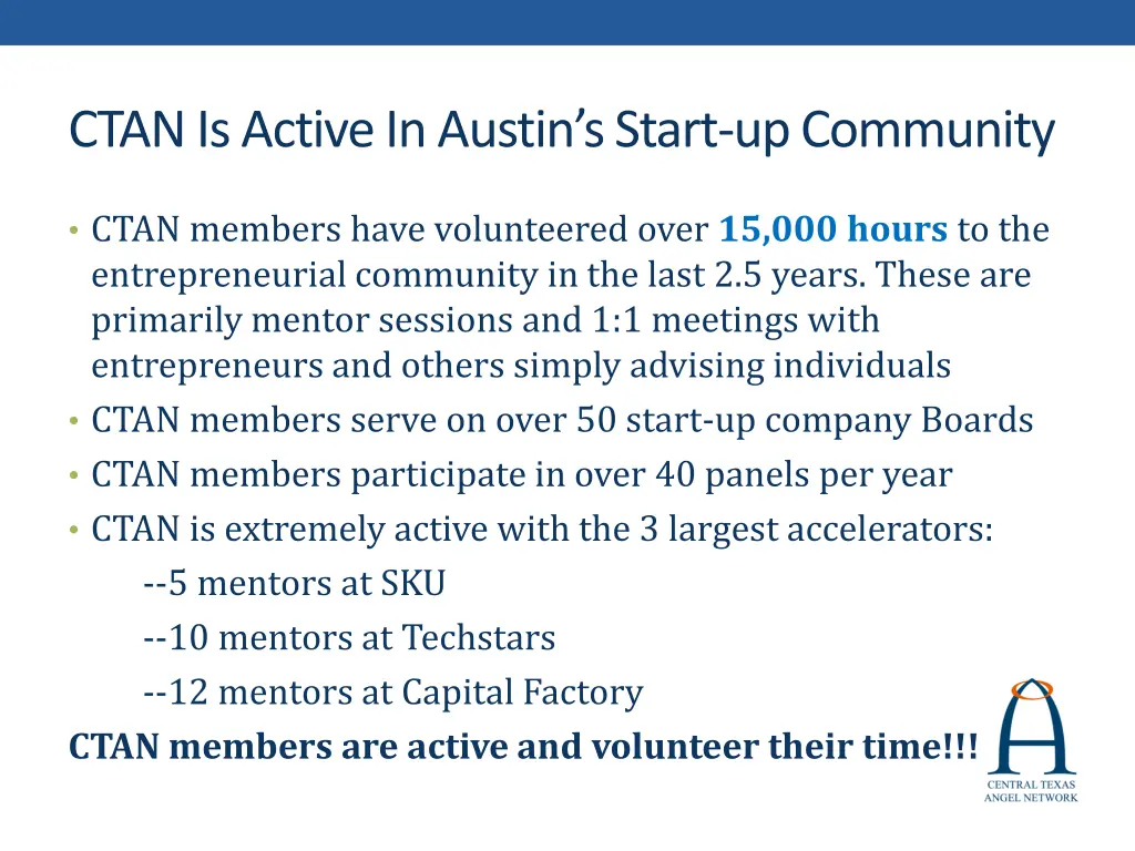 ctan is active in austin s start up community