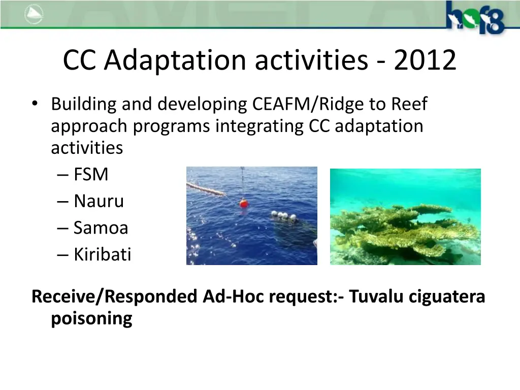 cc adaptation activities 2012