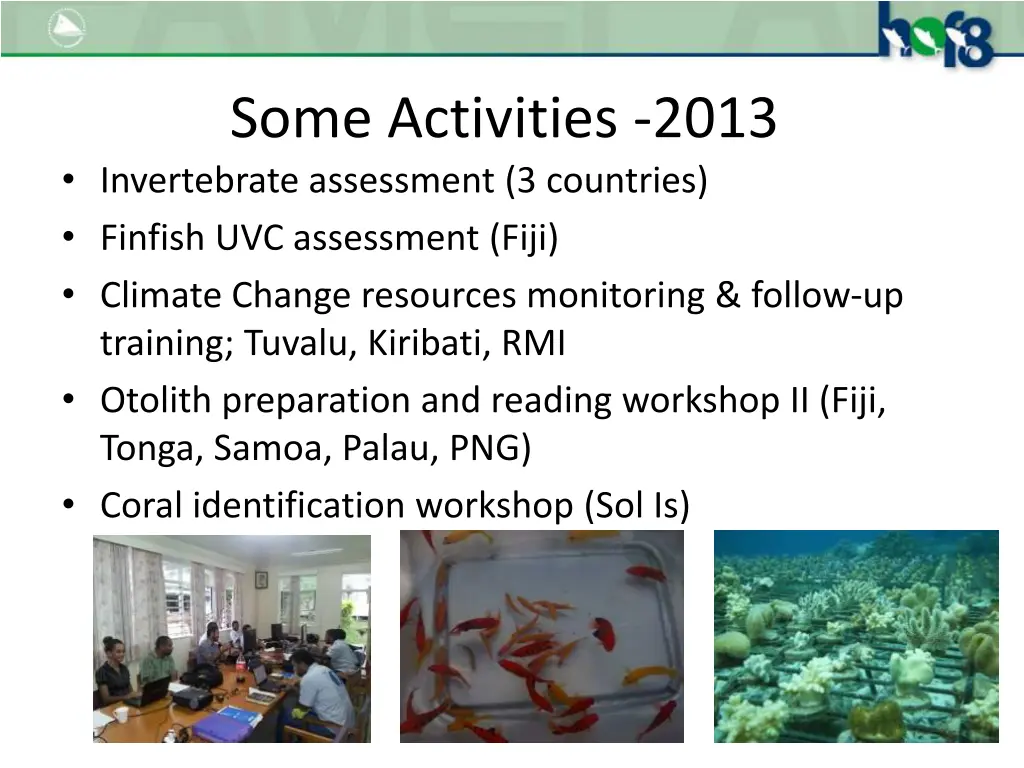 some activities 2013 invertebrate assessment