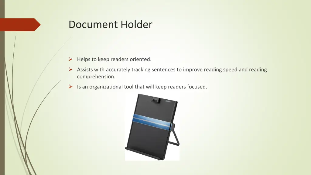 document holder