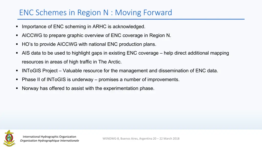 enc schemes in region n moving forward