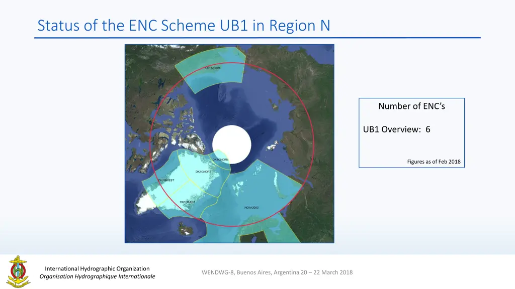 status of the enc scheme ub1 in region n