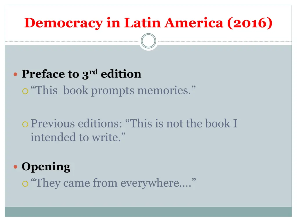 democracy in latin america 2016