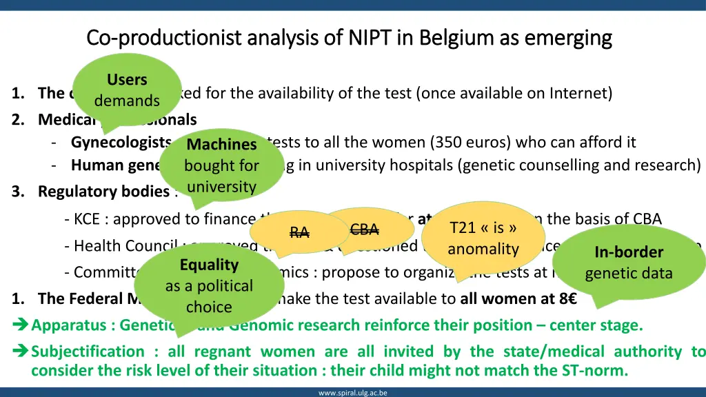 co co productionist productionist analysis of nipt