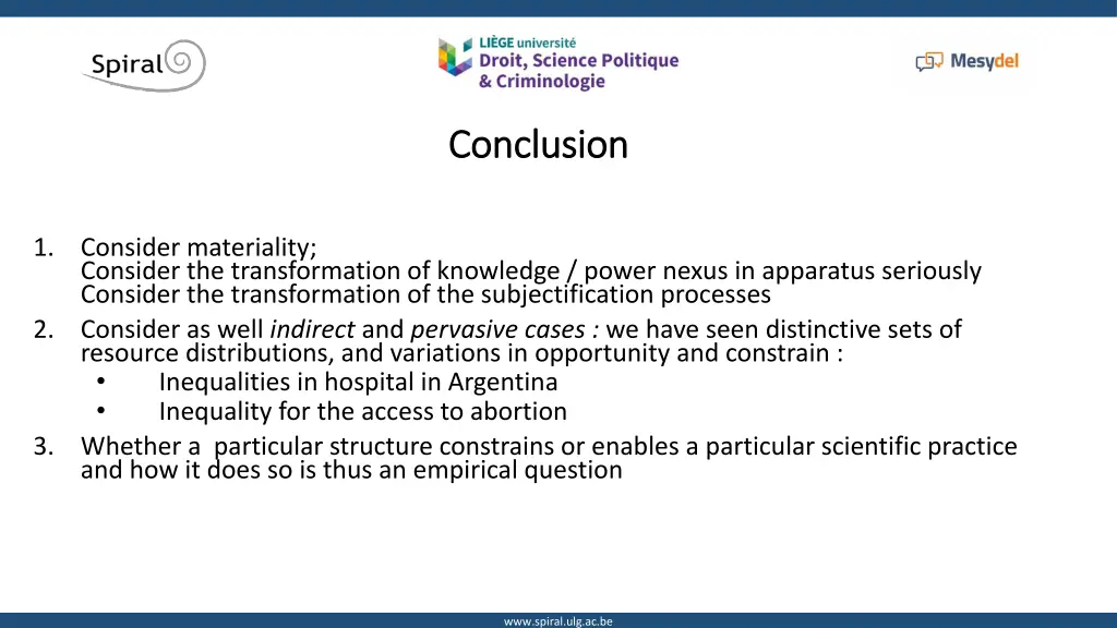 conclusion conclusion