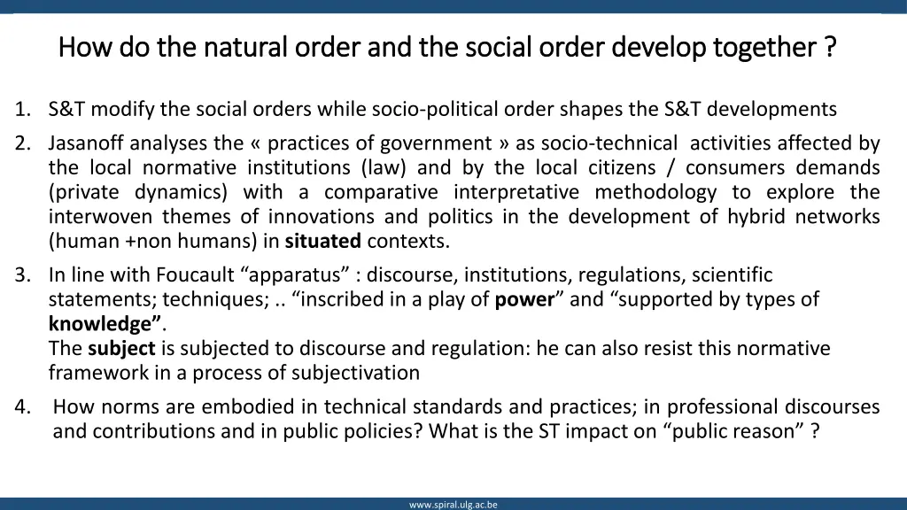 how how do the do the natural order