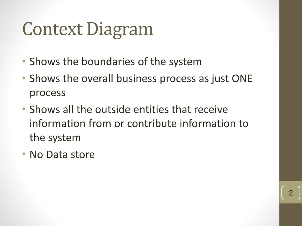 context diagram