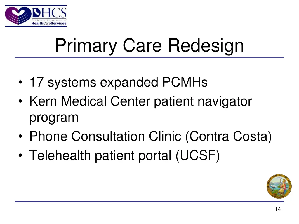 primary care redesign