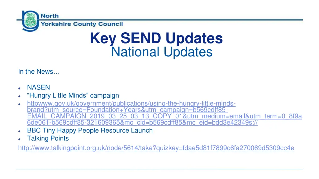 key send updates national updates