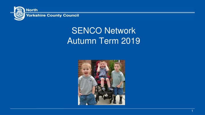 senco network autumn term 2019